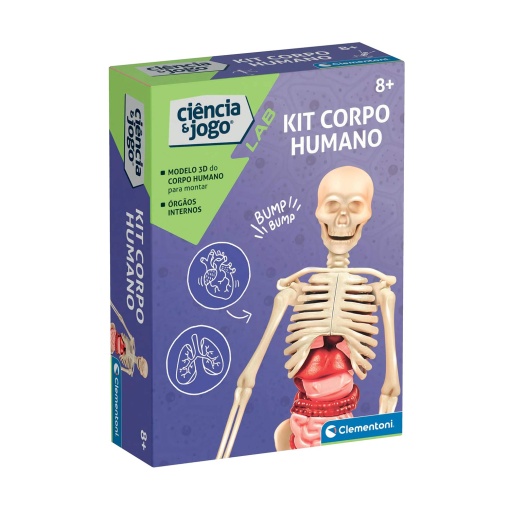 Kit Corpo Humano Ciência & Jogo Lab