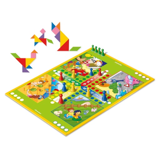 Ludo + Tangram 2 em 1 CLEMENTONI