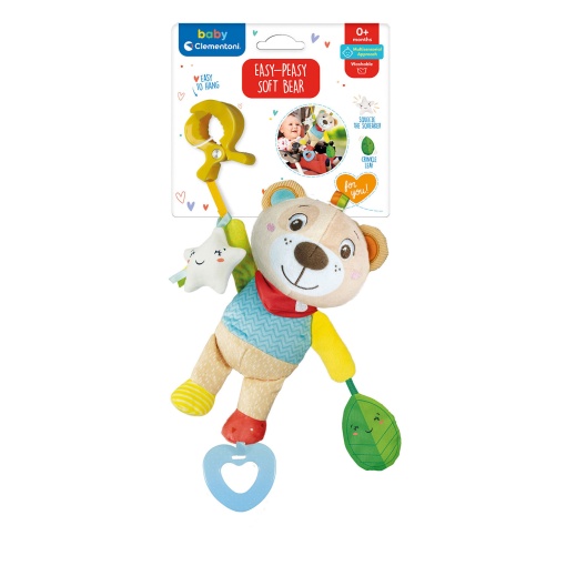 Peluche Urso Amigo CLEMENTONI Baby