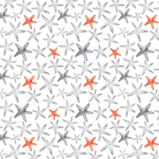 Toalha de Mesa Plastificada D-C-FIX Eco Line Sea Starlets 1x1,40m