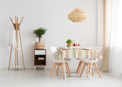 Toalha de Mesa Plastificada D-C-FIX Eco Line Lulina 1x1,40m