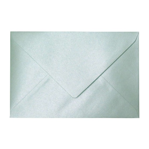 Envelope Metalizado SIMPLY B6 Pala Bico 120x175mm Azul Céu 10 unidades