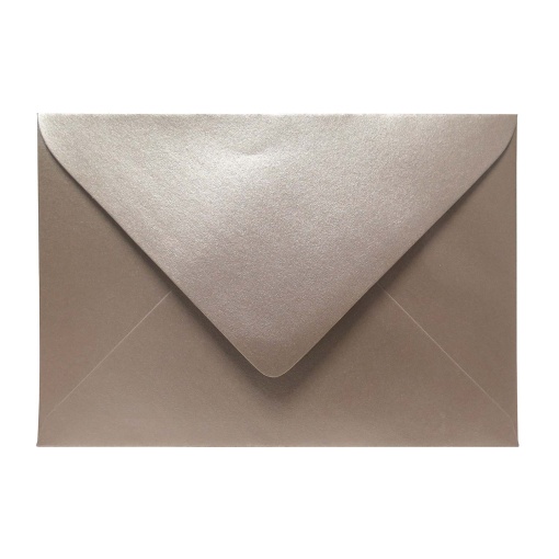 Envelope Metalizado SIMPLY B6 Pala Bico 120x175mm Bronze 10 unidades