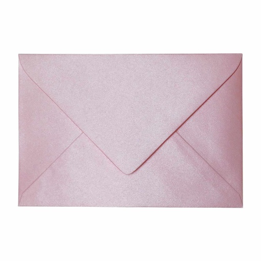 Envelope Metalizado SIMPLY B6 Pala Bico 120x175mm Rosa 10 unidades