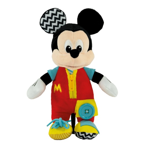 Peluche Mickey Montessori Dress Me Up CLEMENTONI DISNEY Baby