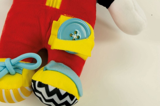 Peluche Mickey Montessori Dress Me Up CLEMENTONI DISNEY Baby
