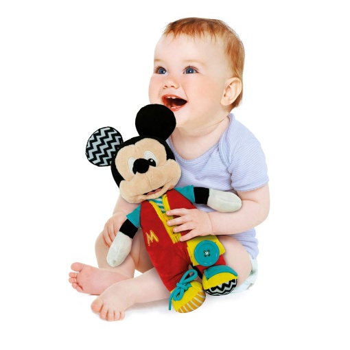 Peluche Mickey Montessori Dress Me Up CLEMENTONI DISNEY Baby