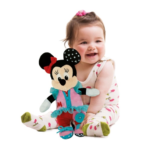 Peluche Minnie Montessori Dress Me Up CLEMENTONI DISNEY Baby