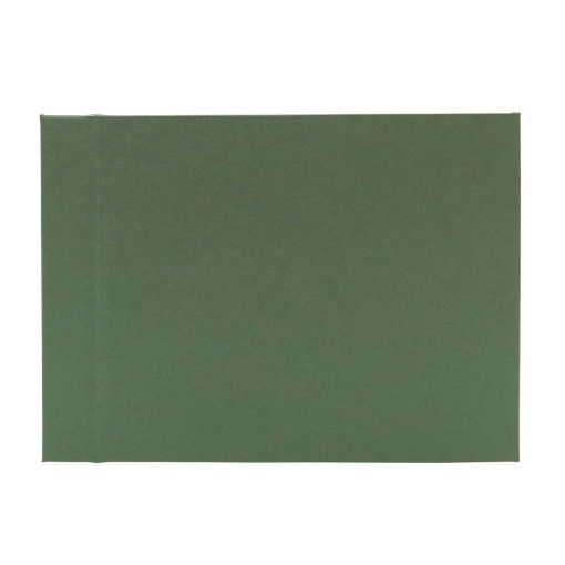 Livro de Honra 18x23,5cm Horizontal 25 folhas Metallic Verde Jardim SIMPLY
