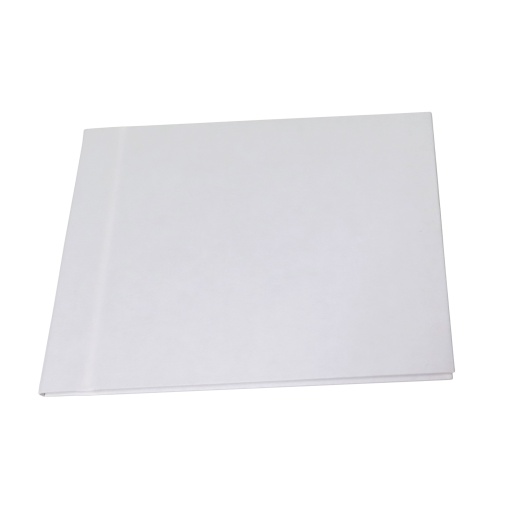 Livro de Honra 18x23,5cm Horizontal 25 folhas Prisma Branco SIMPLY