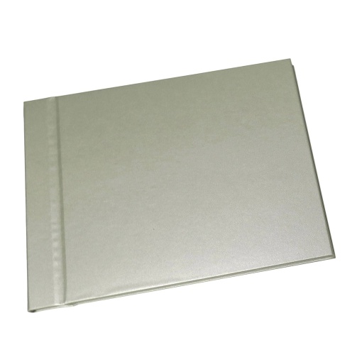 Livro de Honra 18x23,5cm Horizontal 25 folhas Prisma Metallic Pollen Verde SIMPLY
