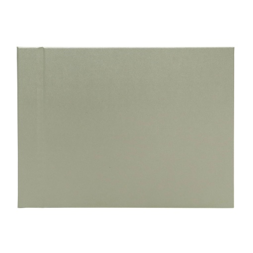 Livro de Honra 18x23,5cm Horizontal 25 folhas Prisma Metallic Pollen Verde SIMPLY