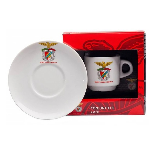 Conjunto de Café Chávena+Pires BENFICA