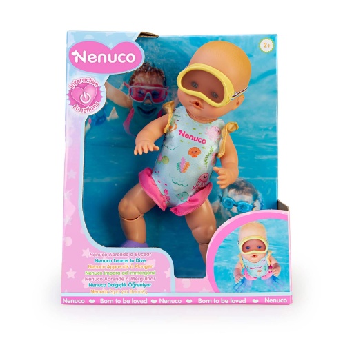 Nenuco aprende a mergulhar FAMOSA