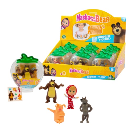Masha e o Urso figura surpresa FAMOSA Mha19000