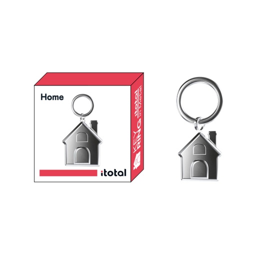 Porta-chaves metálico iTotal casa