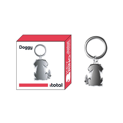Porta-chaves metálico iTotal cão