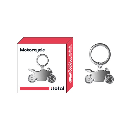 Porta-chaves metálico iTotal mota