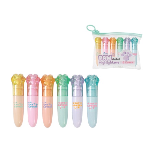 Sublinhador I-TOTAL Macaron Pata 6 Cores