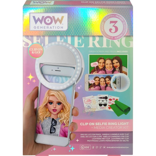 Led Ring com Clip para Telemóvel e acessórios WOW Generation