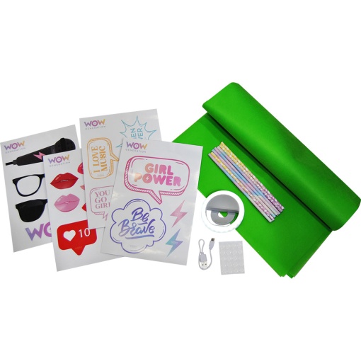 Led Ring com Clip para Telemóvel e acessórios WOW Generation