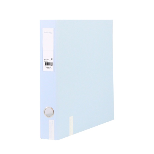 Pasta de Arquivo ANCOR EMBOSS Dry A4 Comercial lombada de 40mm 2 Argolas Azul