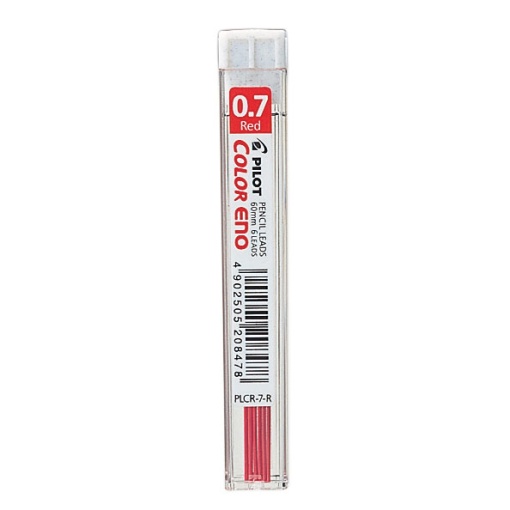 Minas PILOT Color Eno 0,7mm B vermelho 12 unidades