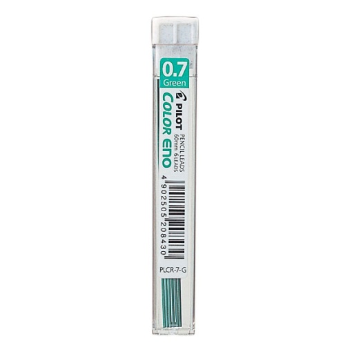 Minas PILOT Color Eno 0,7mm B verde 12 unidades