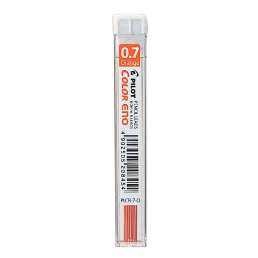 Minas PILOT Color Eno 0,7mm B laranja 12 unidades
