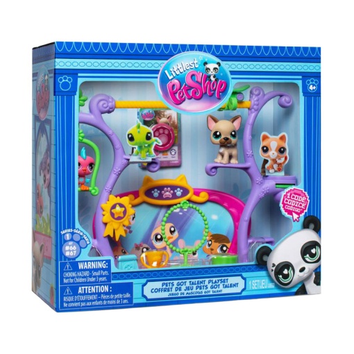 Littlest Pet Shop Playset Jogo de Talento BANDAI