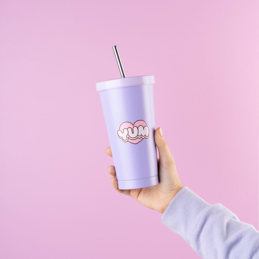 Copo com Palhinha PUSHEEN Moments 550ml
