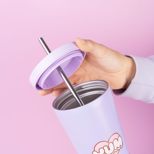 Copo com Palhinha PUSHEEN Moments 550ml