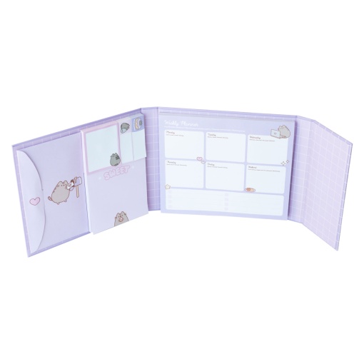 Planificador Semanal PUSHEEN Moments 50x16,7cm com Notas Adesivas