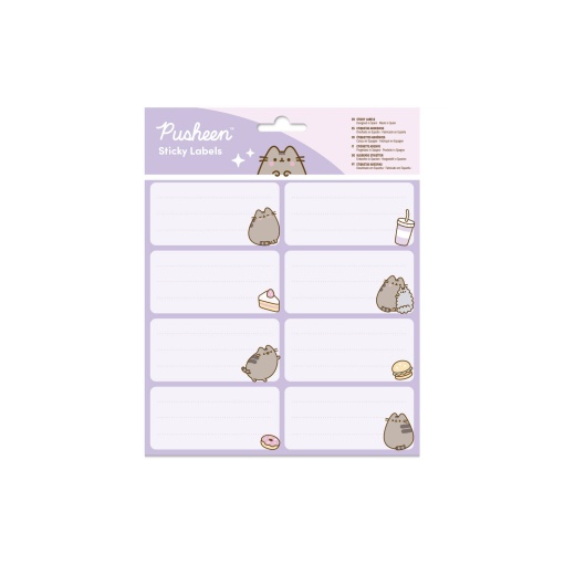 Etiquetas Escolares PUSHEEN Moments 16 unidades