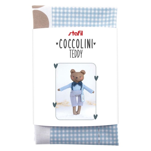 Kit de Costura Boneco STAFIL Coccolini 56x75cm Teddy 01