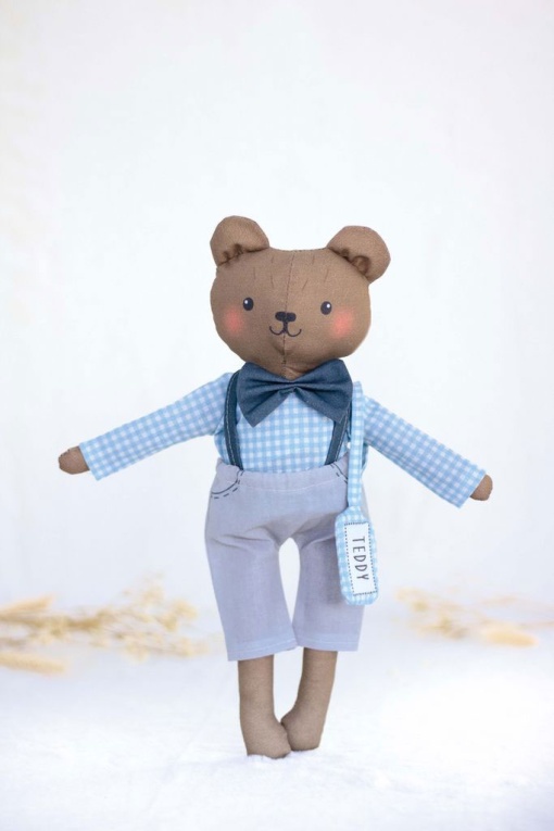 Kit de Costura Boneco STAFIL Coccolini 56x75cm Teddy 01