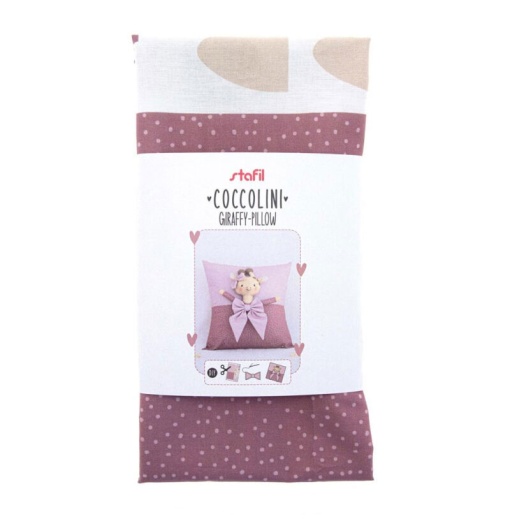 Kit de Costura Almofada STAFIL Coccolini 69x103cm Giraffy 09