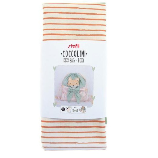 Kit de Costura Mala de Criança STAFIL Coccolini 72x134cm Foxy 02