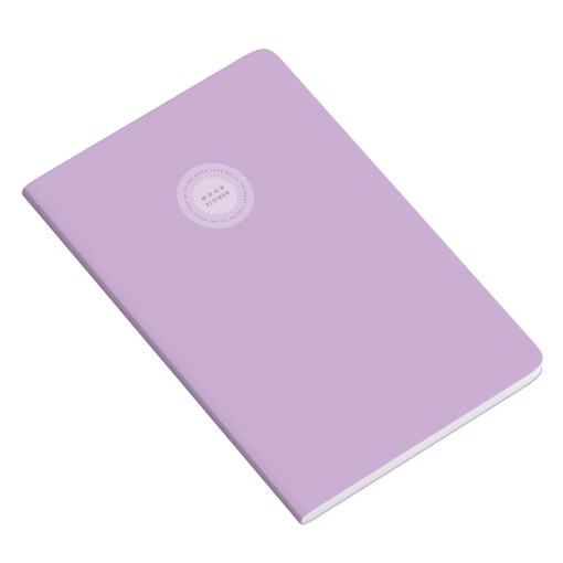 Caderno A4 Capa Plástica Agrafado AMBAR Moonflower CAMPUS 2025 Pautado 48 folhas 90g Sortido