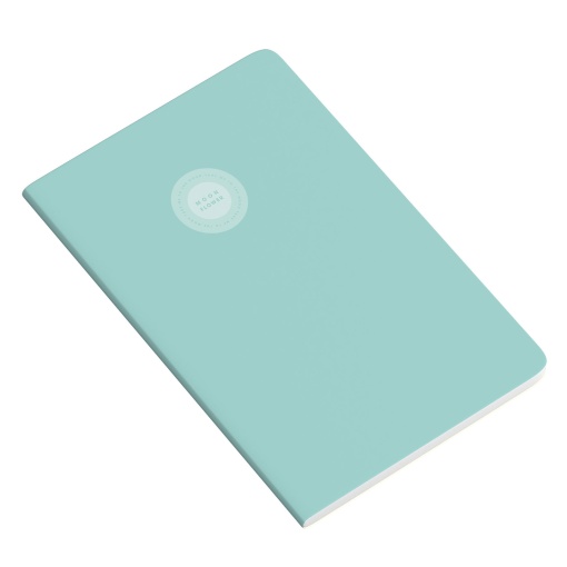 Caderno A4 Capa Plástica Agrafado AMBAR Moonflower CAMPUS 2025 Pautado 48 folhas 90g Sortido