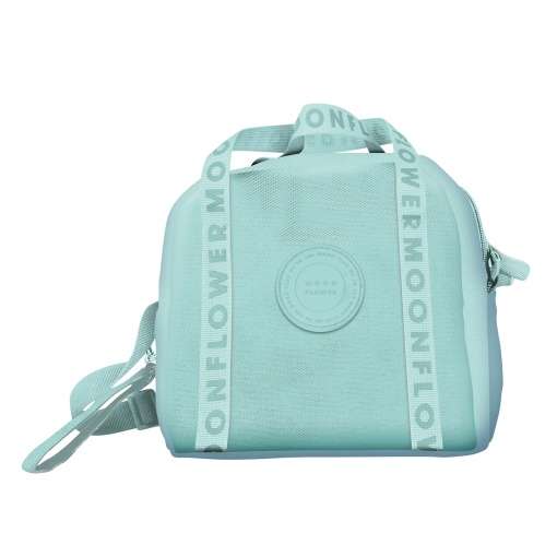Lancheira Térmica AMBAR Moonflower Campus Mint 2025 24x20x13cm