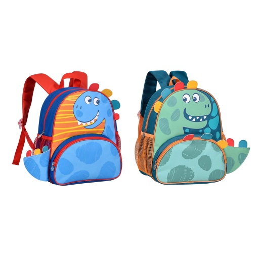 Mochila CLIO PETS Dinossauro 2025 33x27x11,5cm Sortido
