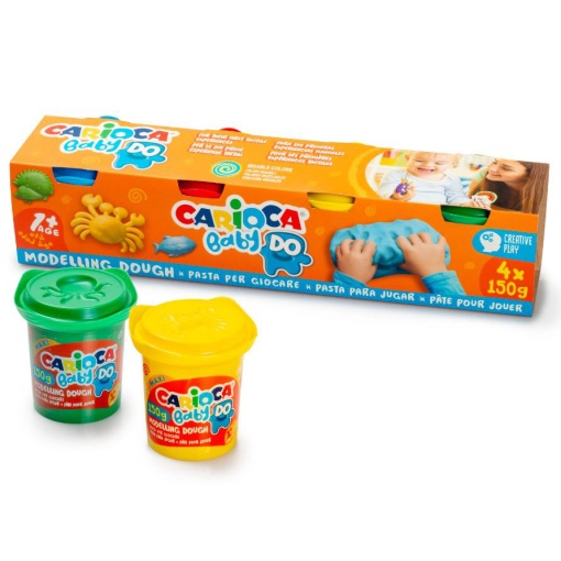 Plasticina CARIOCA Baby do (4x150ml)