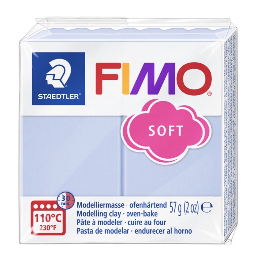 Pasta de Modelar FIMO Soft Trend T31 Azul Serenidade 57g