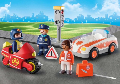 PLAYMOBIL 1.2.3 Heróis do Dia a Dia