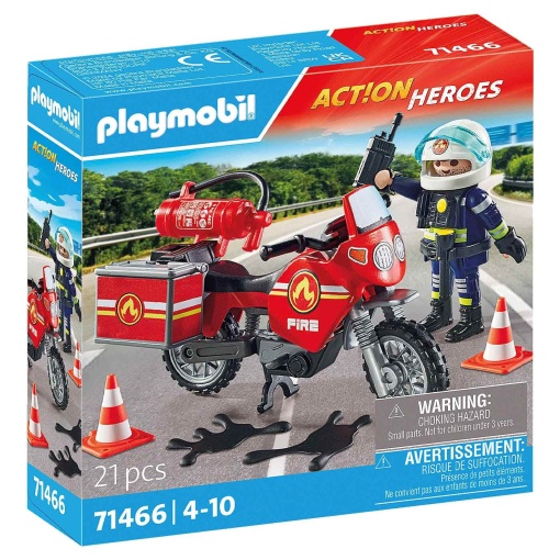 PLAYMOBIL Action Heroes Mota dos Bombeiros