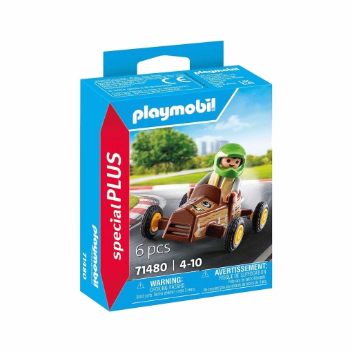 PLAYMOBIL My Life Menino com Kart