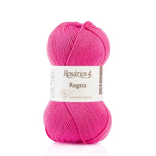 Fio de Tricot Rosários 4 Regata 100g Rosa Vivo 37