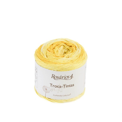 Fio de Tricot Rosários 4 Troca-tintas 100g Amarelo 5