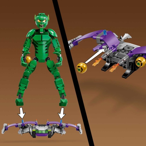 LEGO MARVEL Figura de Construção de Green Goblin 76284